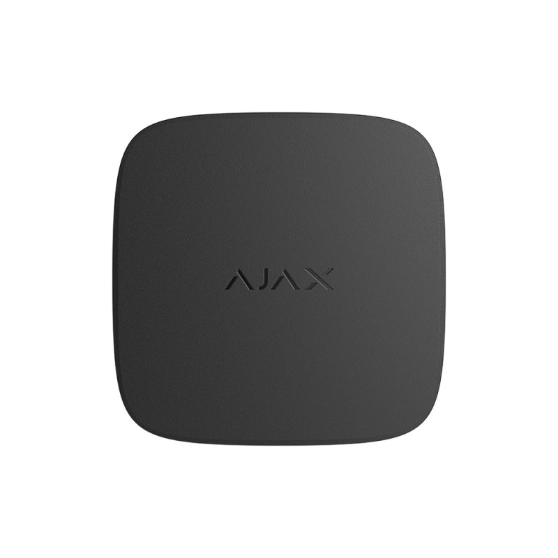 Ajax FireProtect 2 RB (Heat/Smoke/CO) – Бездротовий пожежний датчик з сенсорами диму, температури та чадного газу із змінюваними батареями – чорний