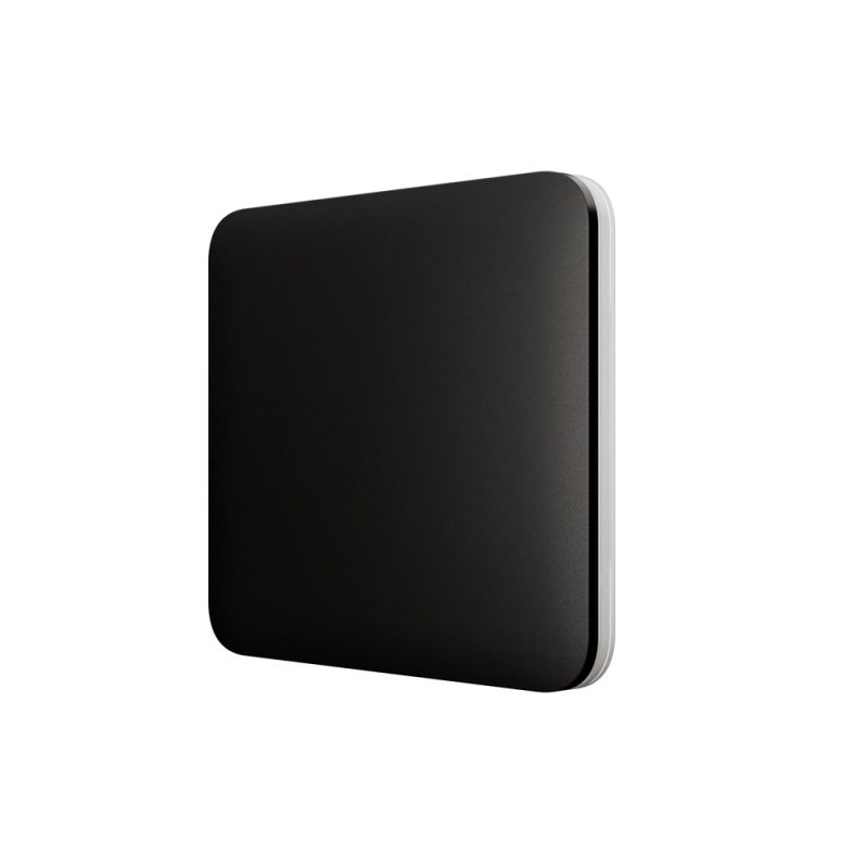 Ajax LightSwitch 1-gang – Розумний сенсорний одноклавішний вимикач – black / чорний