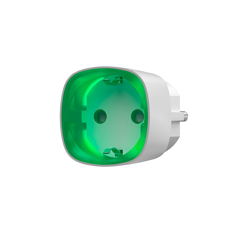 Ajax Socket – Радіокерована розетка з лічильником енергоспоживання – біла