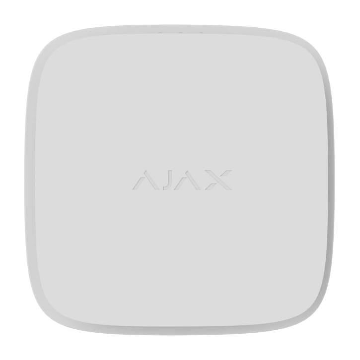 Ajax FireProtect 2 RB (Heat/Smoke/CO) – Бездротовий пожежний датчик з сенсорами диму, температури та чадного газу із змінюваними батареями – білий