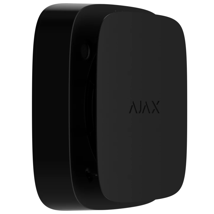 Бездротовий адресний пожежний сповіщувач точковий тепловий Ajax EN54 FireProtect (Heat) Jeweller Black